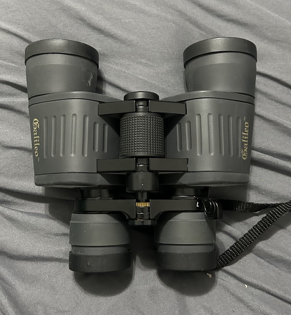 Galileo 7-21 X 40mm Zoom Binoculars w/ Case & Straps