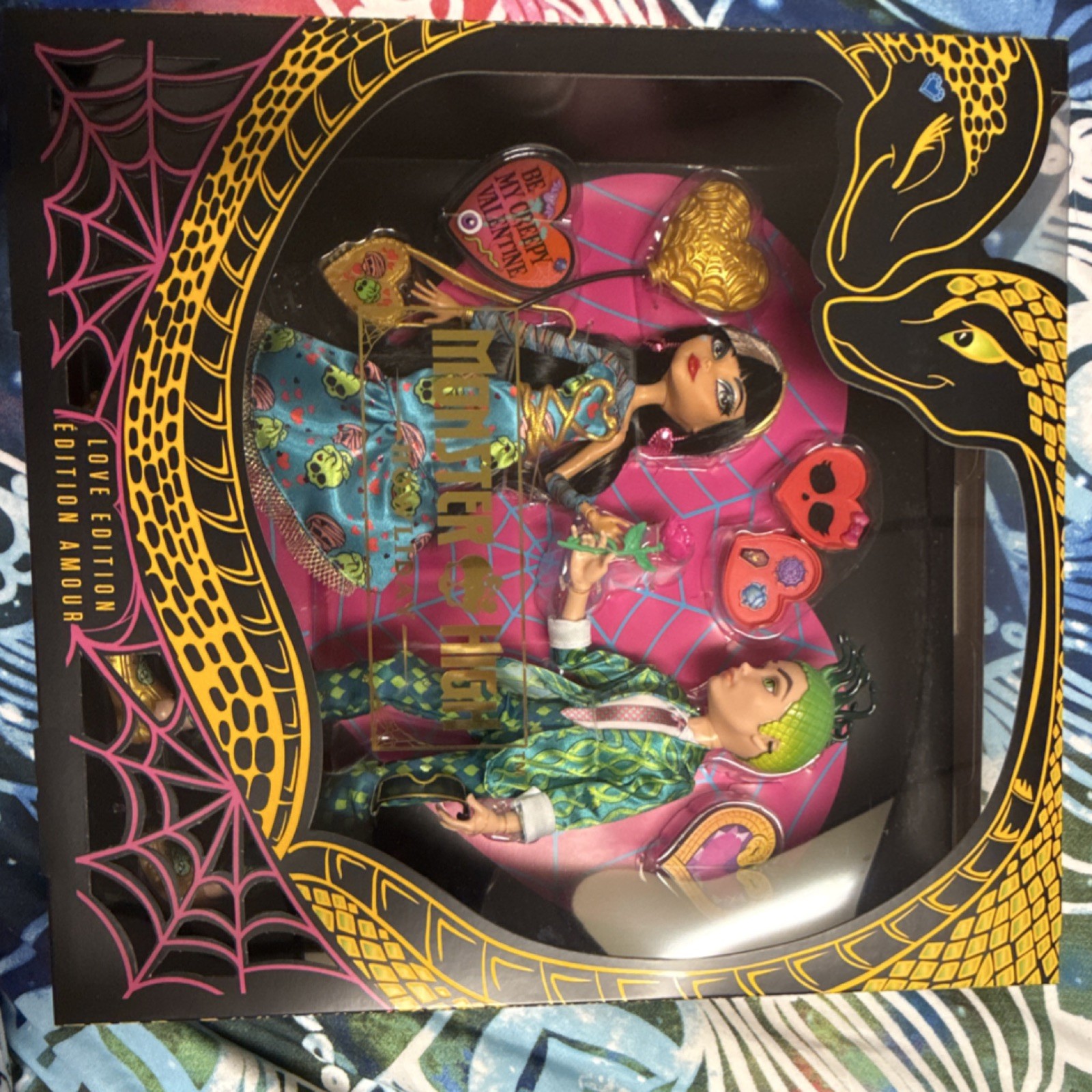 Monster High Cleo & Deuce Howliday Love Edition 2-Pack Dolls 2023 NIB