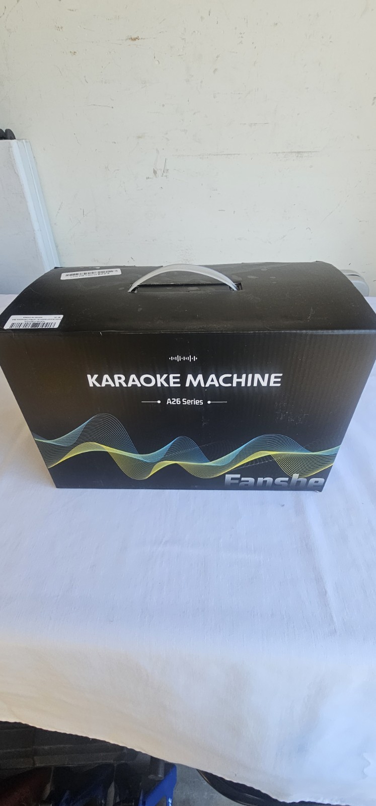 Fansbe Tech A26 Series Portable Karaoke System Disco Light Wireless Microphone