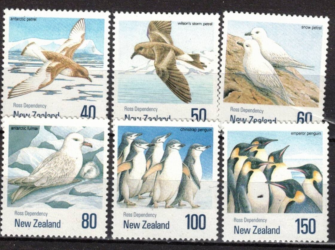NEW ZEALAND 1997 ROSS DEPENDENCIES  BIRDS MNH