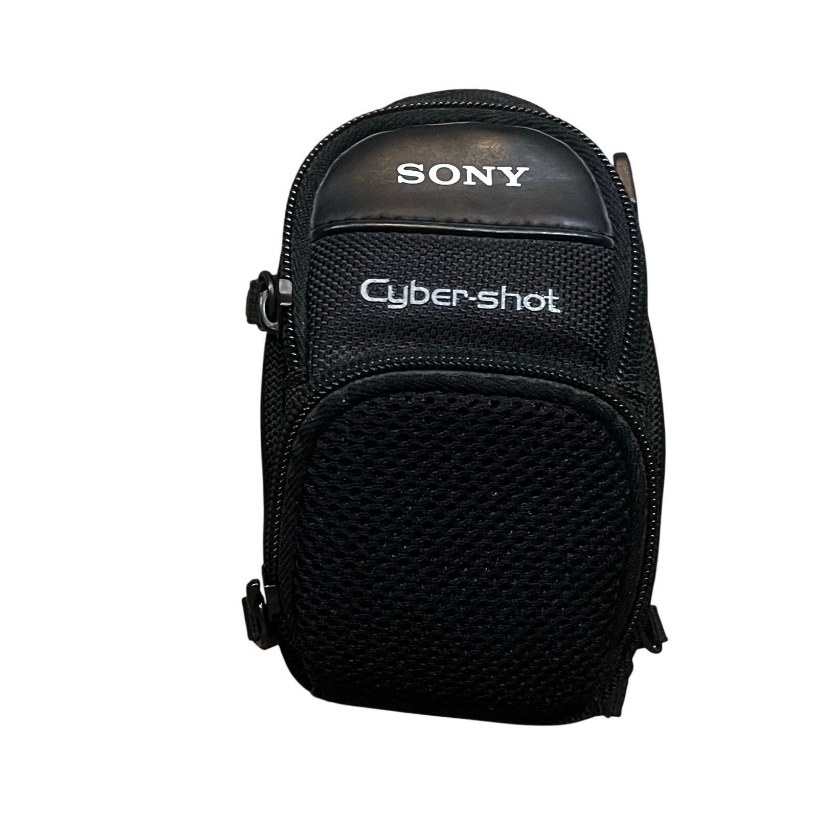 Sony Cyber-Shot Camera Small Carrying Pouch Soft Case Bag Black LCS-CSD