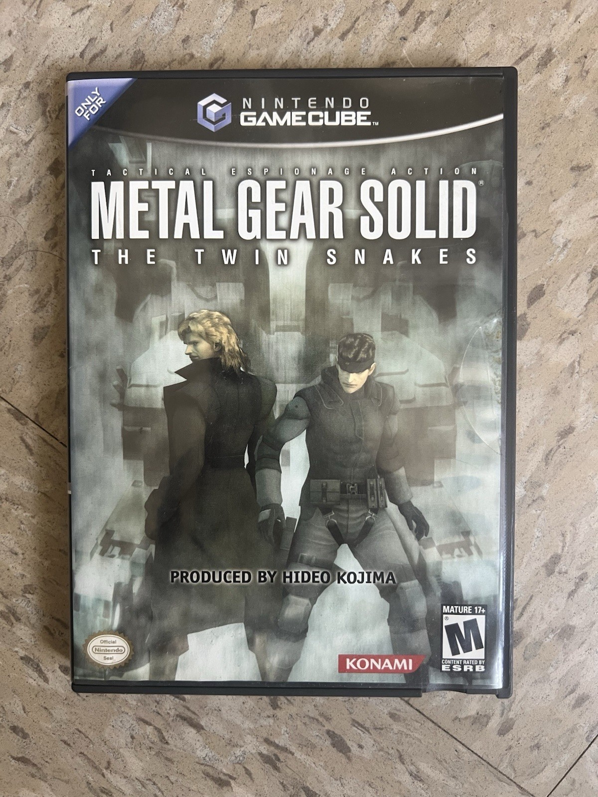 Metal Gear Solid: The Twin Snakes Nintendo GameCube Case Only