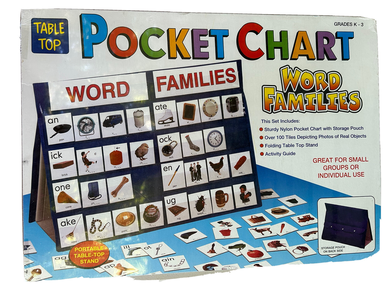 Table Top Pocket Chart Building Words Short Vowels Smethport Home Schooling