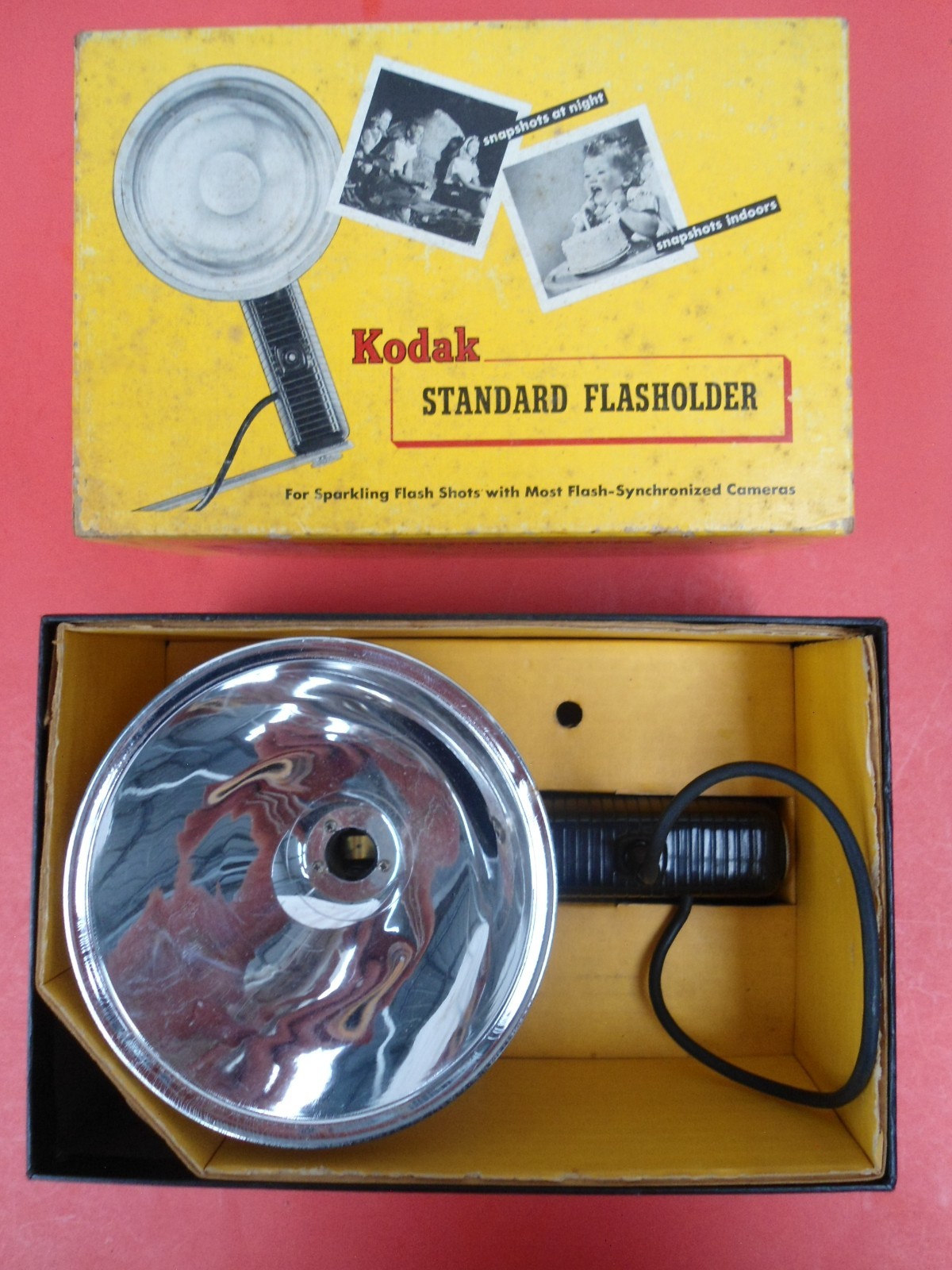 Kodak Standard 5" Flash Holder in the Box