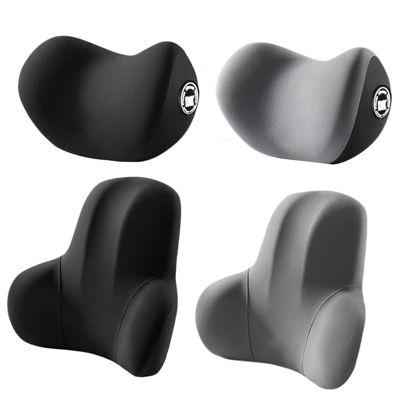 Removable Headrest Pillow Car Neck Pillow for Driving Auto Seat Soft for Travel