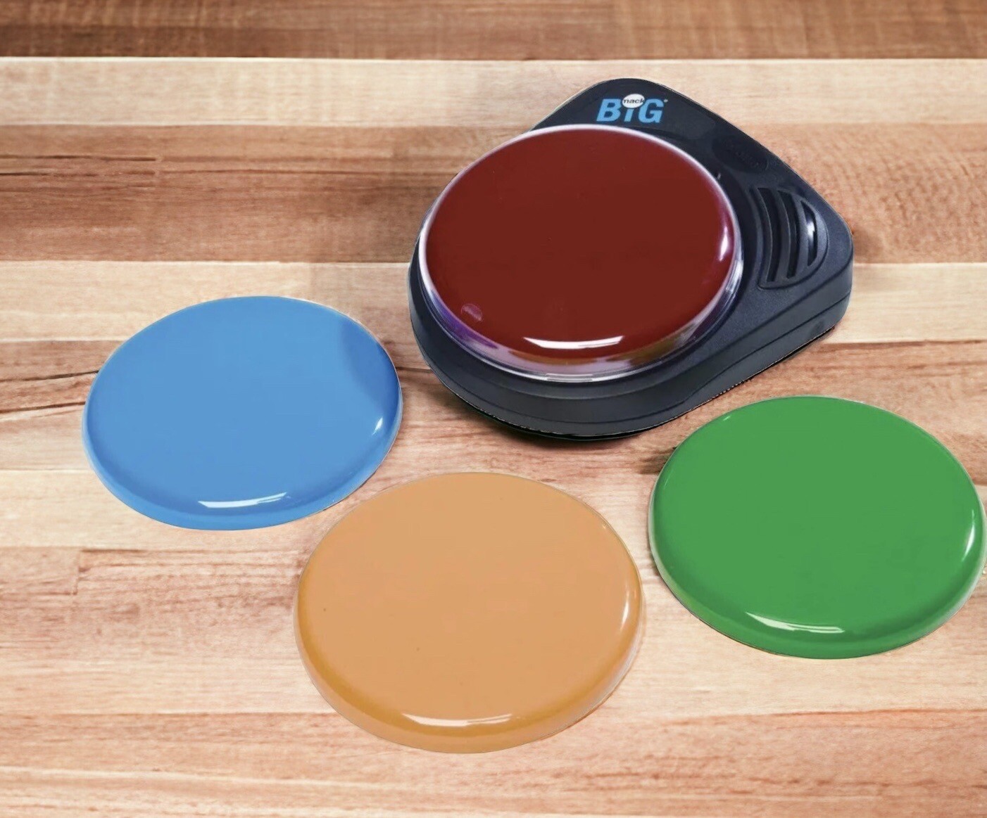 Ablenet BIGMACK Interchangeable Single Message Communicator For Special Needs