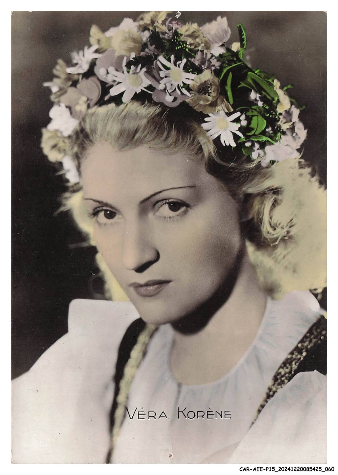 CAR-AEEP15-0792-ACTRICE - Vera Korene