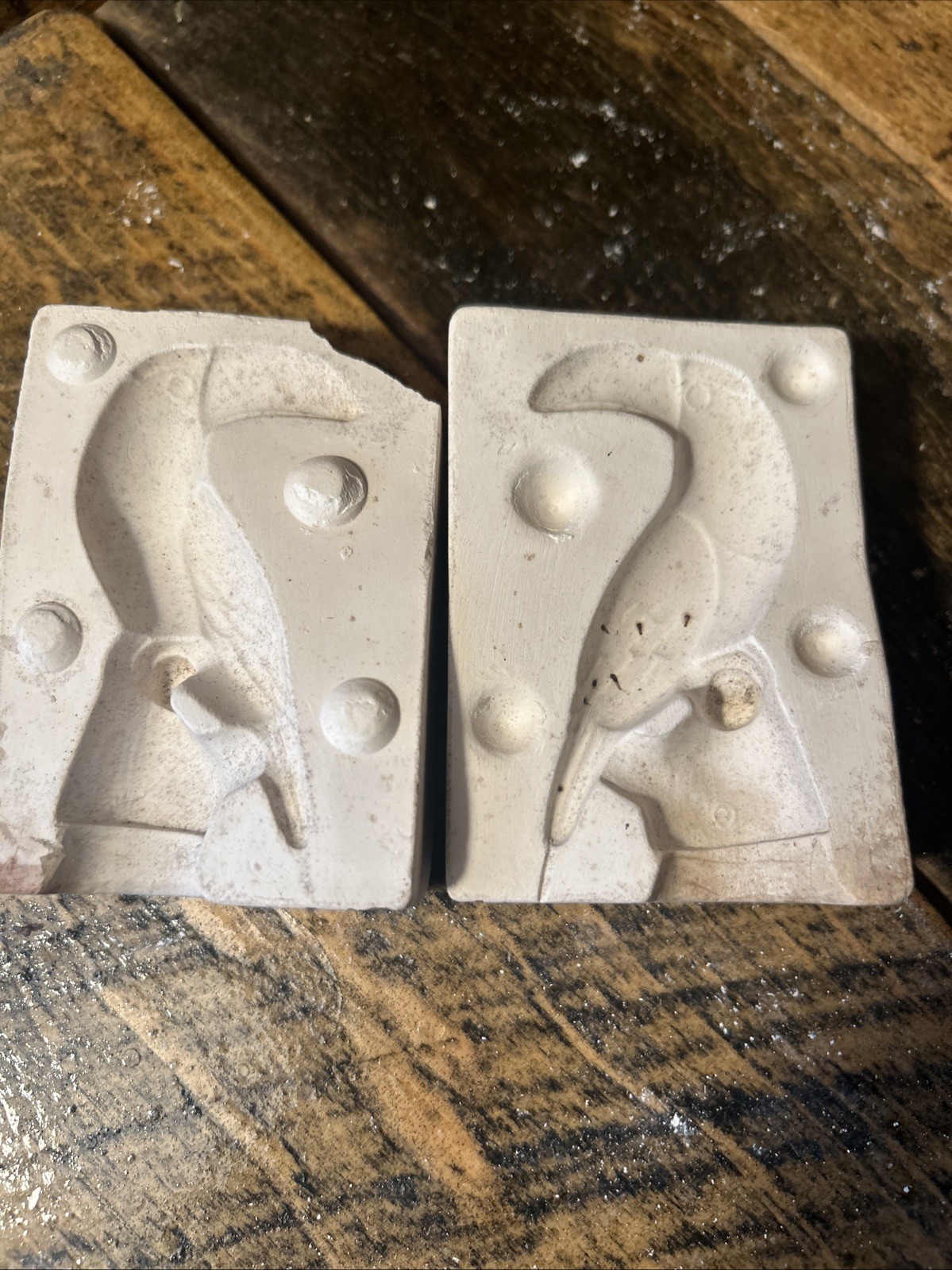 Duncan TM 19A Toucan Ceramic Slip Mold