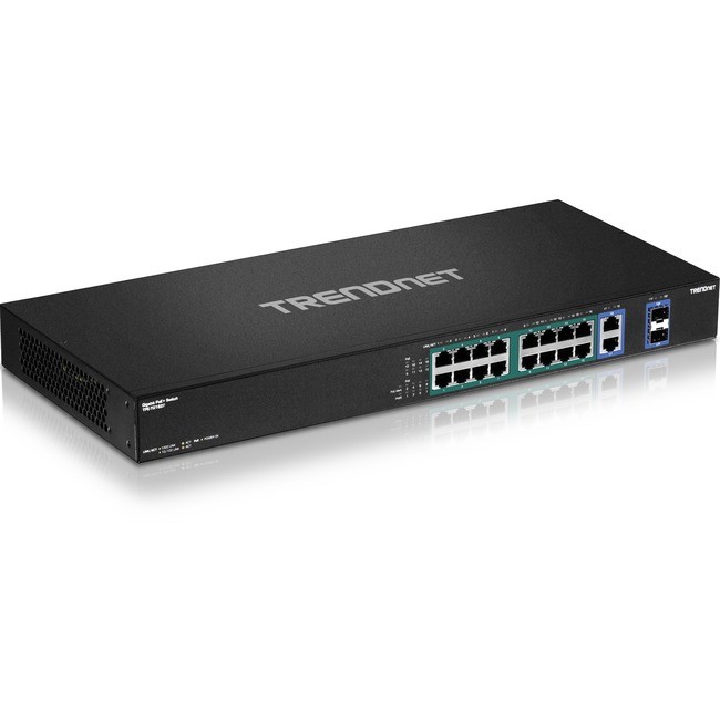 TRENDnet TPE-TG182F 18-Port Gigabit High Power PoE+ Switch