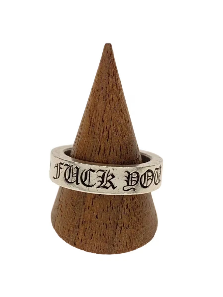 Chrome Hearts Ring Sv925 Size JP20 US10 Mens 6Mm Spacer Fxxk You M1r31