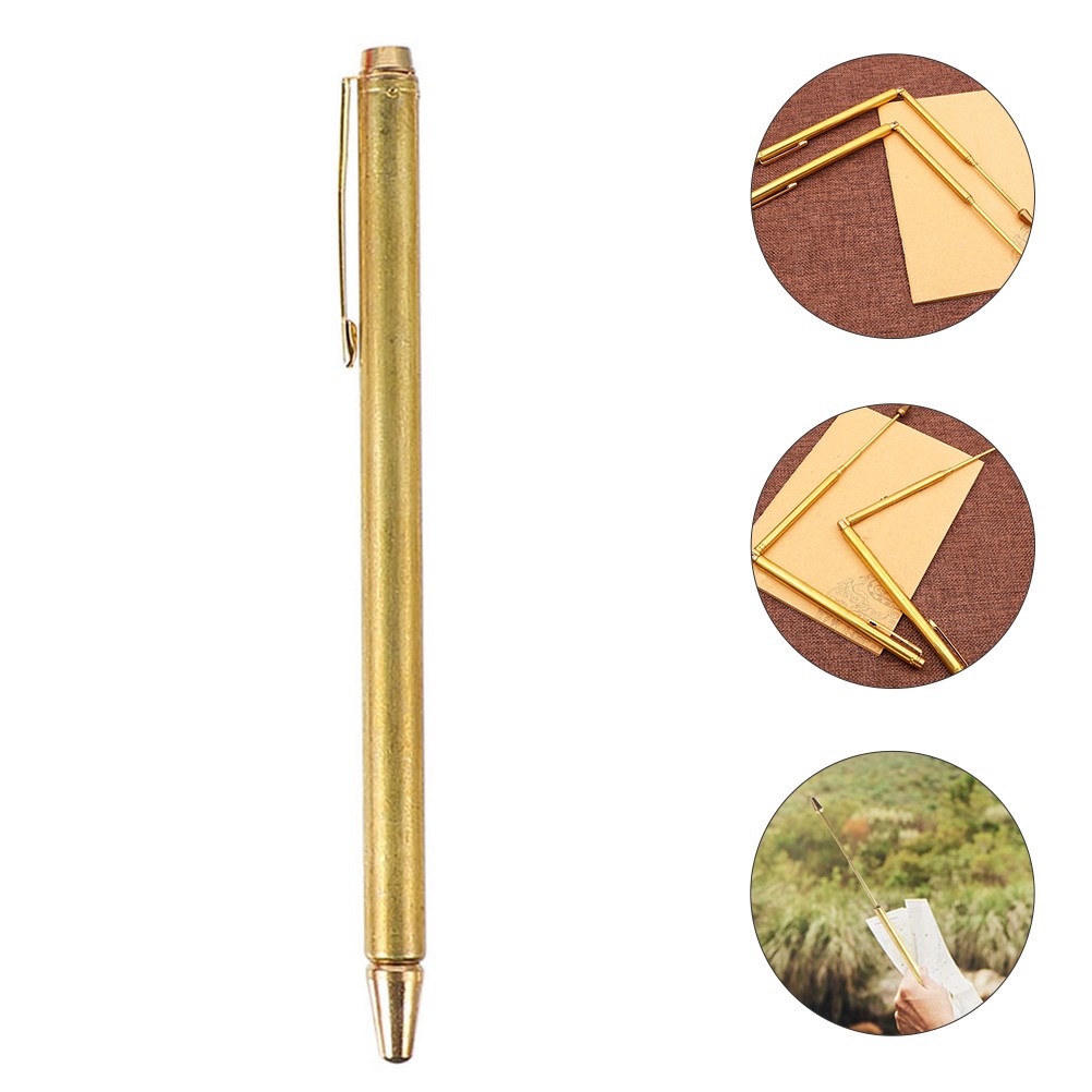 1PC Retractable Dowsing Rod Copper Antenna for Searching Water and Energy
