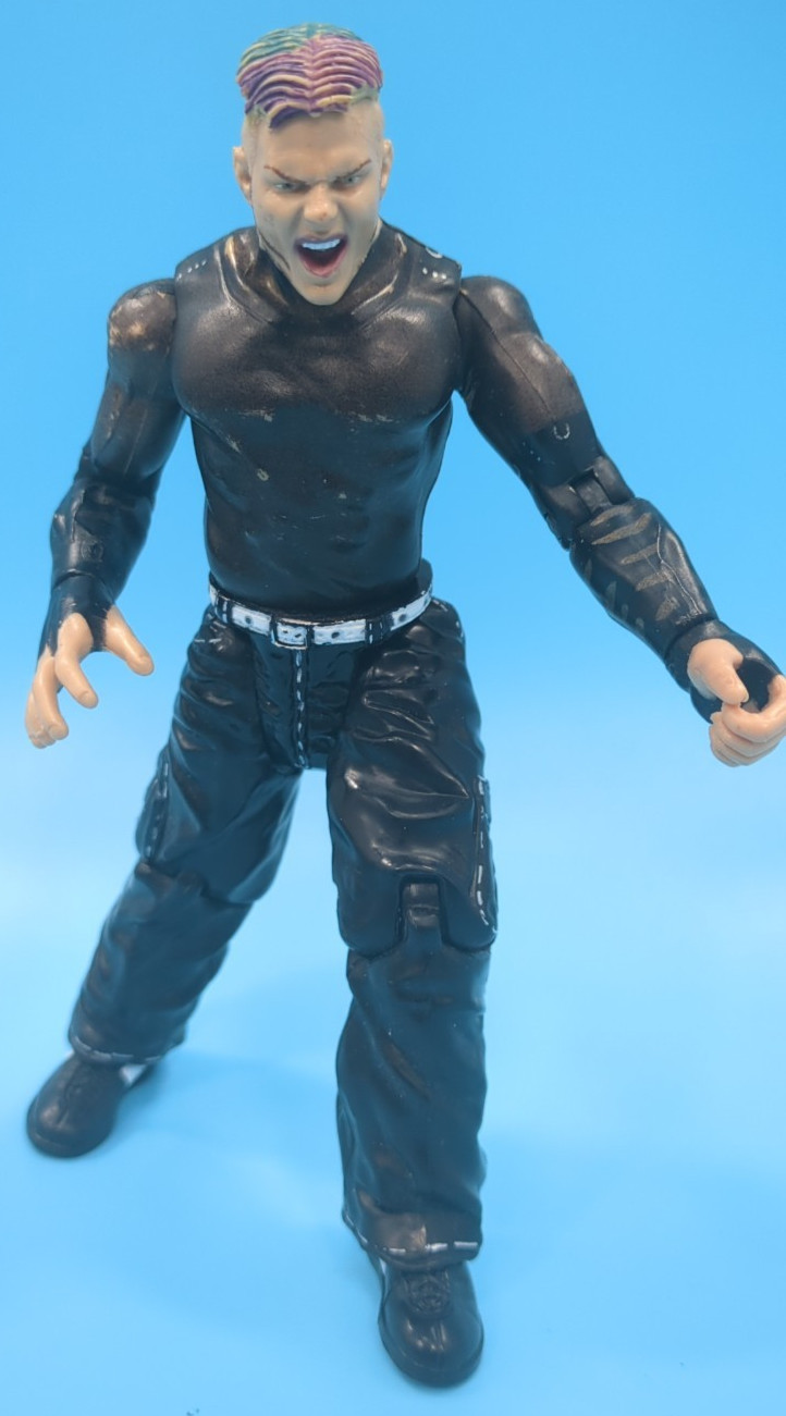 Jeff Hardy WWE Wrestling Figure Black Shirt Pants 2000s