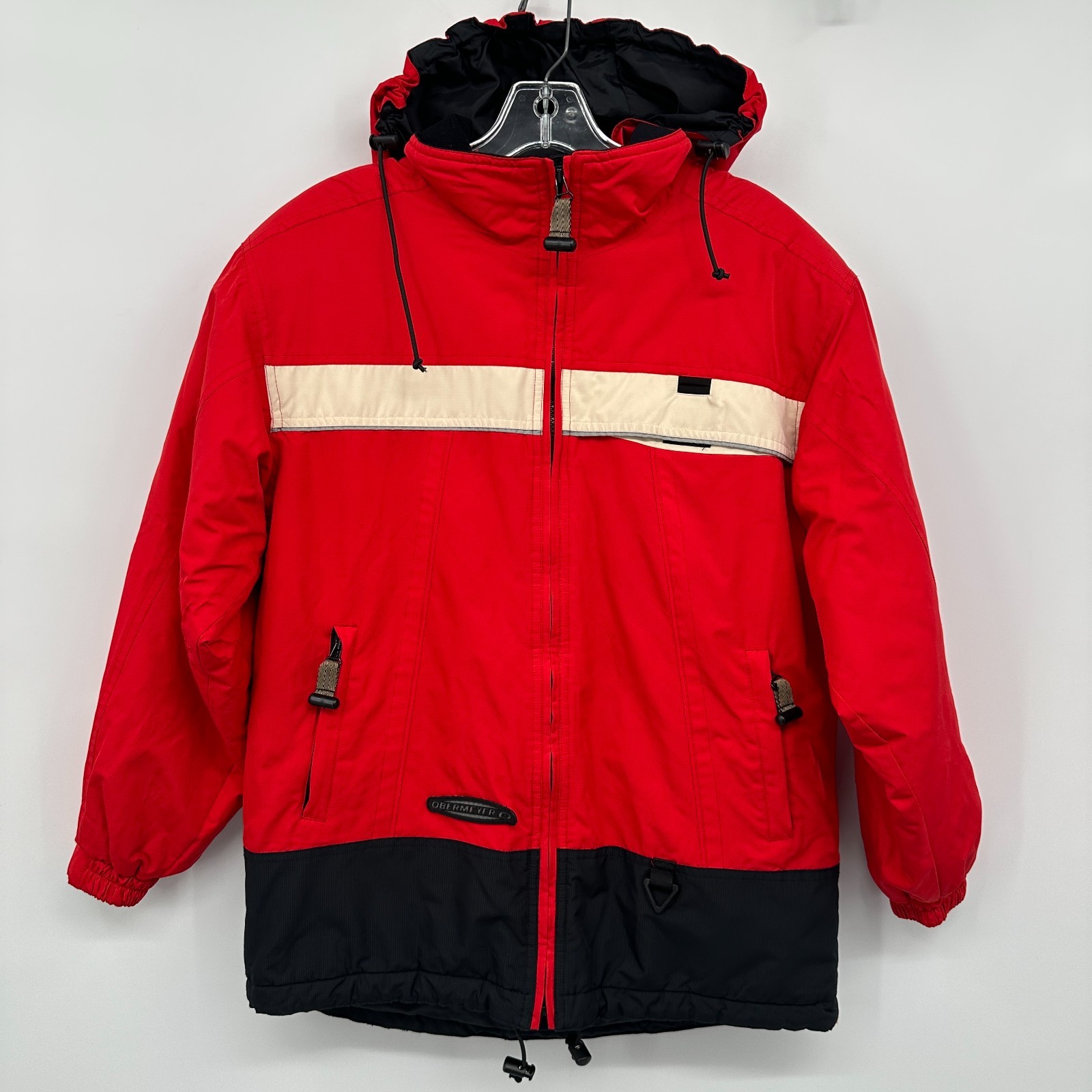 Vintage Obermeyer Coat Jacket Size Juniors 18 Ski Snowboard Waterproof Hooded