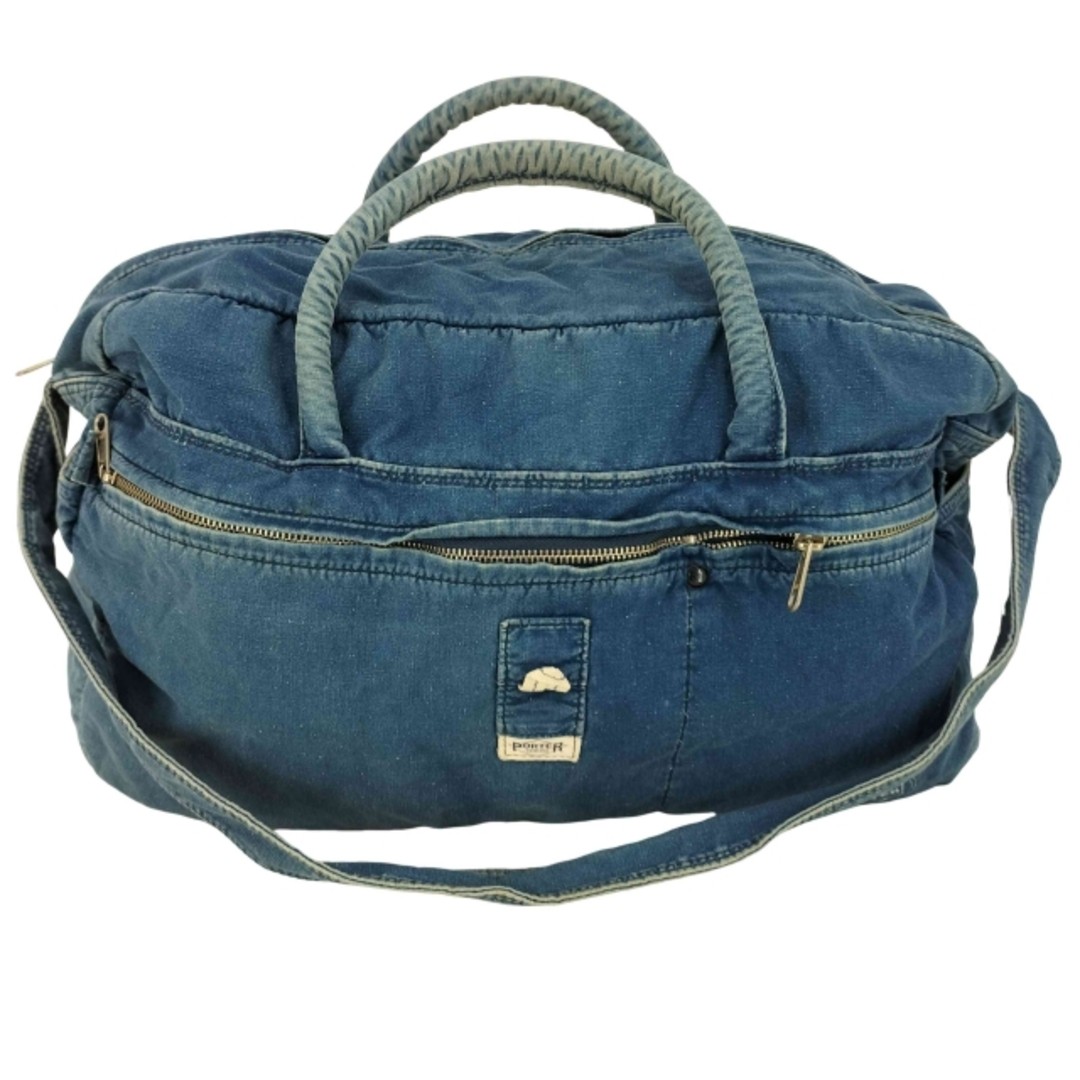 Porter 2way Spinner Denim Shoulder Bag Used BAZZ-0