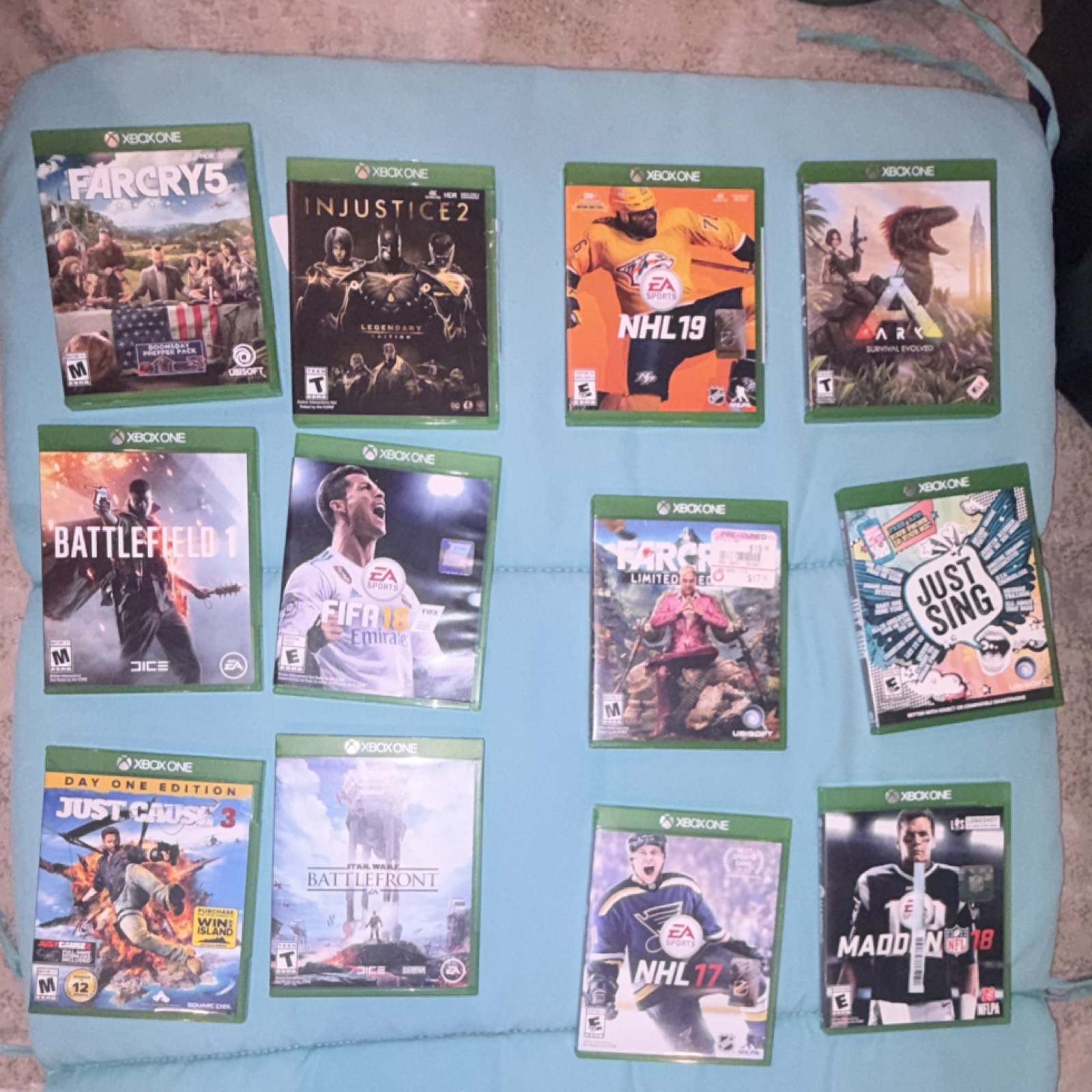 Xbox One Starter Game Lot  12 Titles bundle 