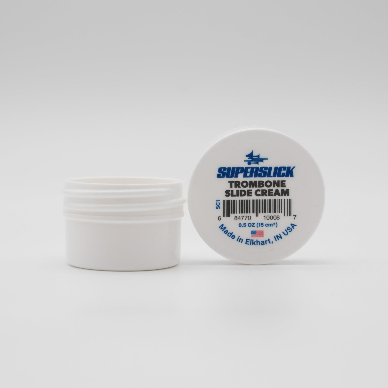 Superslick Trombone Slide Cream - 0.50 oz (SC1) Classic Formula for White 