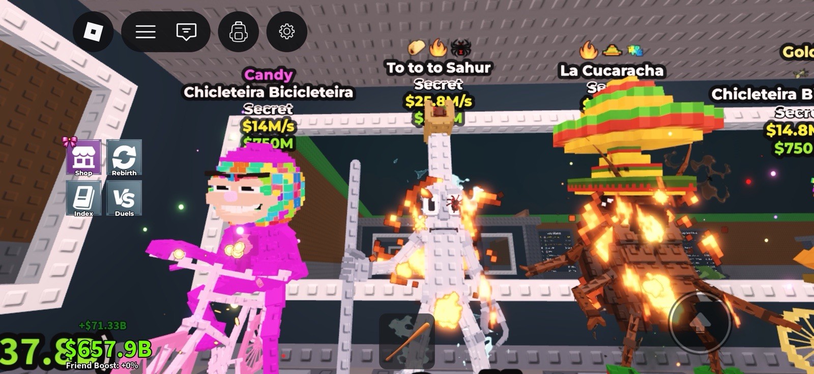 Chicleteira Bicicleteira Secret Game Item Asset Candy Virtual Collectible