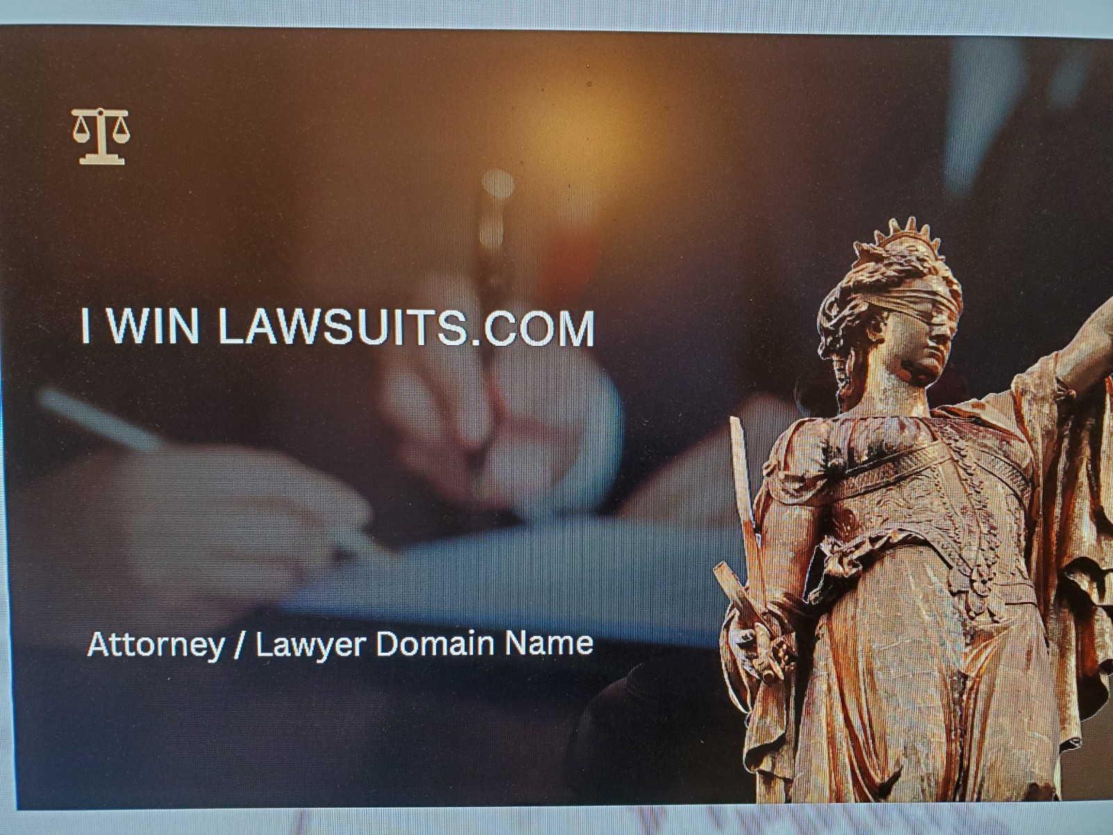 IWinLawsuits.com - Law, Legal, Attorney, Lawyer Domain Name