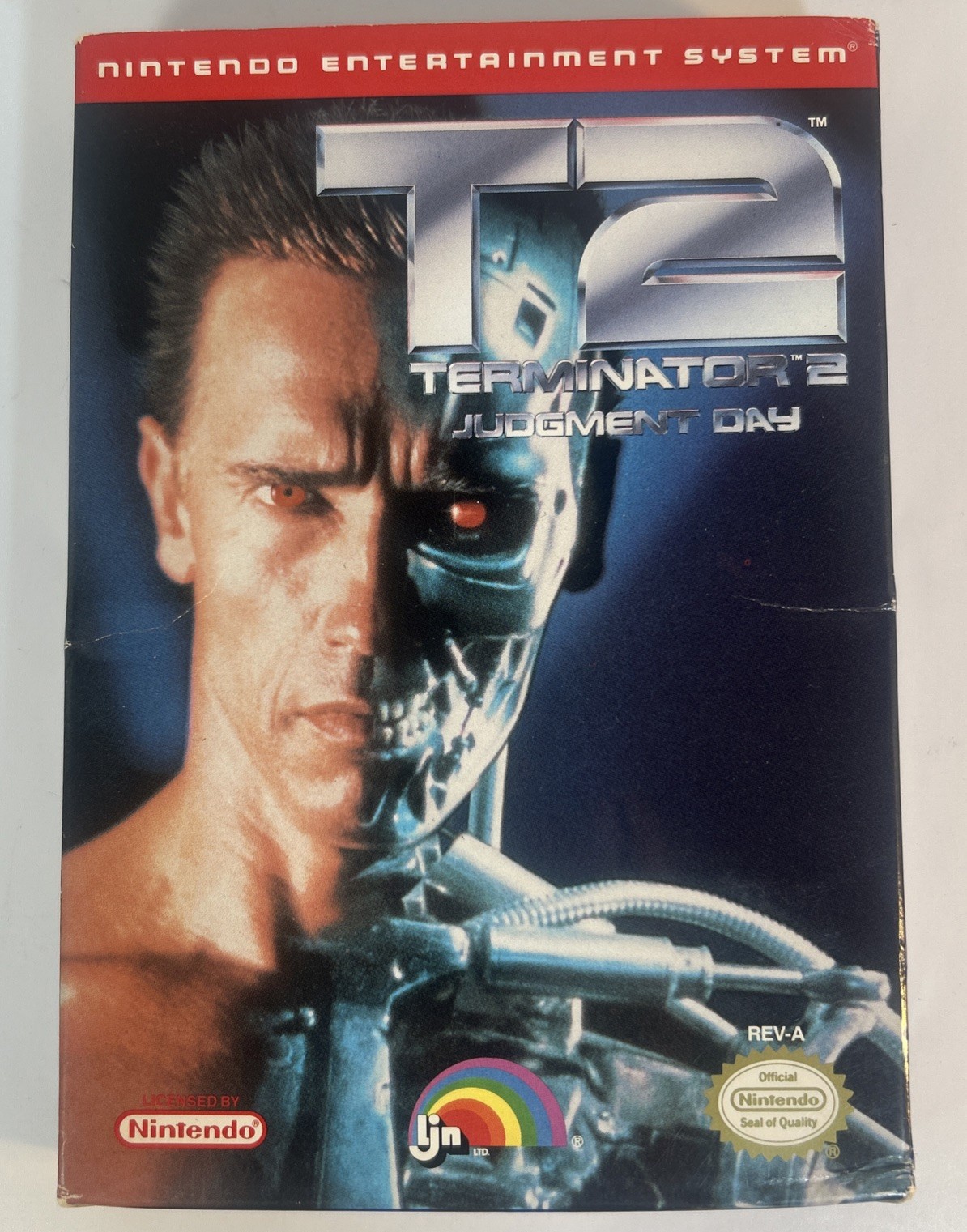 Terminator 2 Judgment Day NES Box Only Nintendo Entertainment System T2