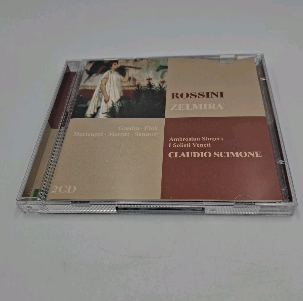 Zelmira by Rossini / Gasdia / Fink / Matteuzzi / Merritt (2 CD Set, 2013)