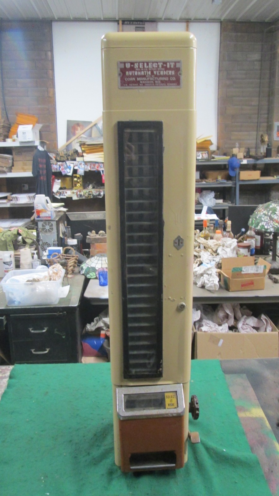 U-Select-It • Vintage Candy & Snack Vending Machine Coin-Operated 1950s