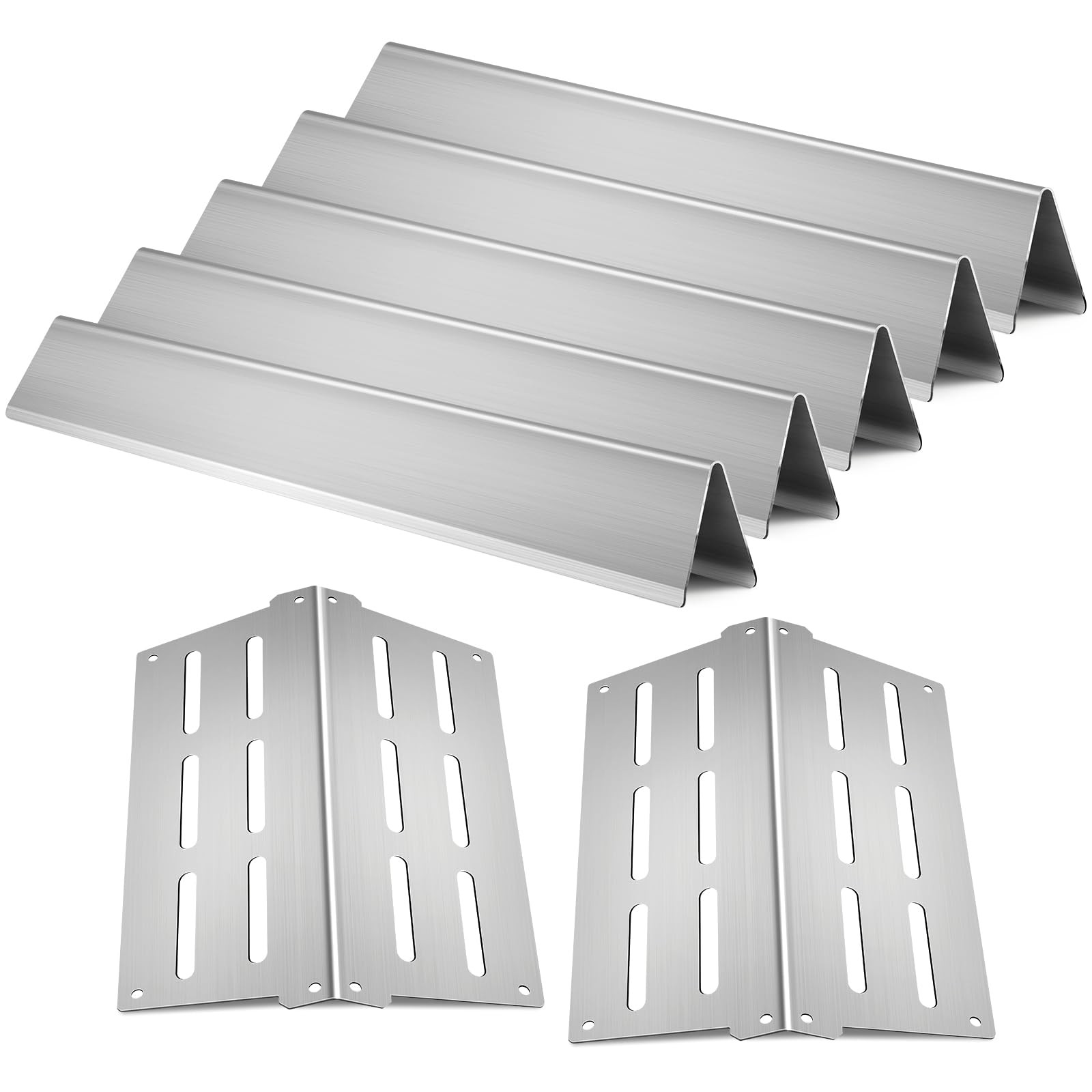 LPTNFRTN 7620 Flavorizer Bars 7622 Heat Deflector for Stainless Steel 2+5 