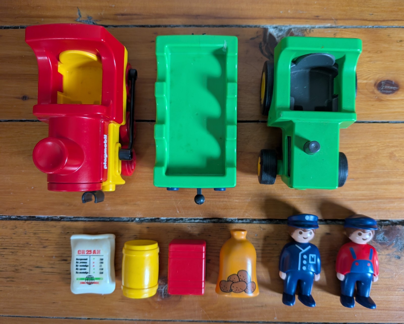 Playmobil 123 Tractor, Train and Other Accessories