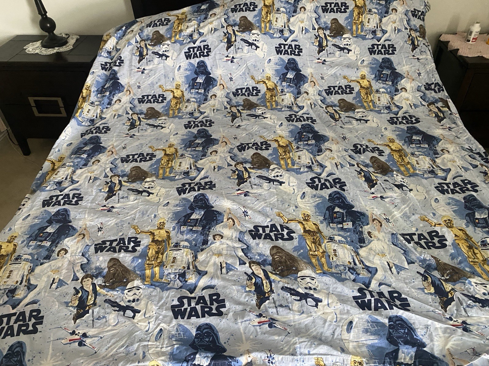 Pottery Barn Kids Star Wars Twin Duvet Cover 78 X 66 All Cotton EUC