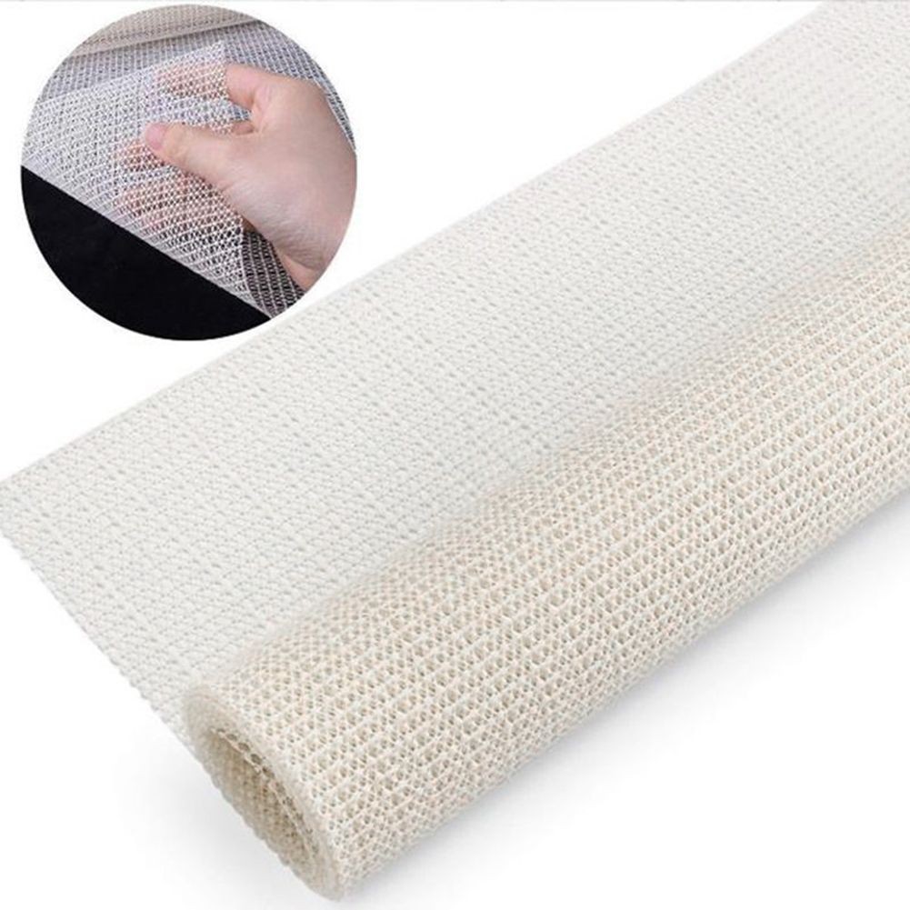 Rug Pad Mesh Carpet Base Mat PVC Reduce Slipping Strong Gripper Underlay