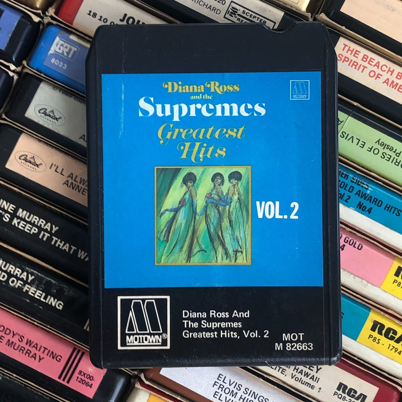Diana Ross and The Supremes : Greatest Hits Vol. 2, 8 Track Tape