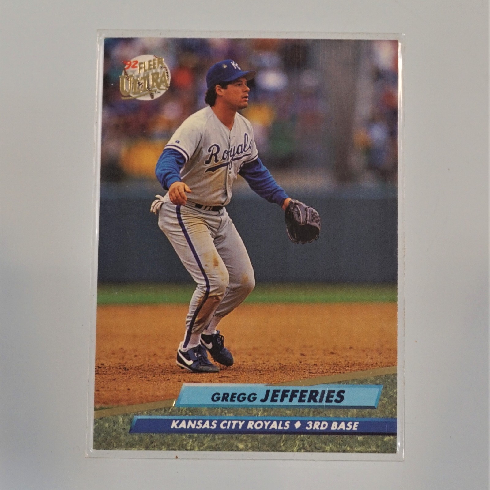 1992 Ultra Gregg Jefferies  3rd Base  Kansas City Royals #372