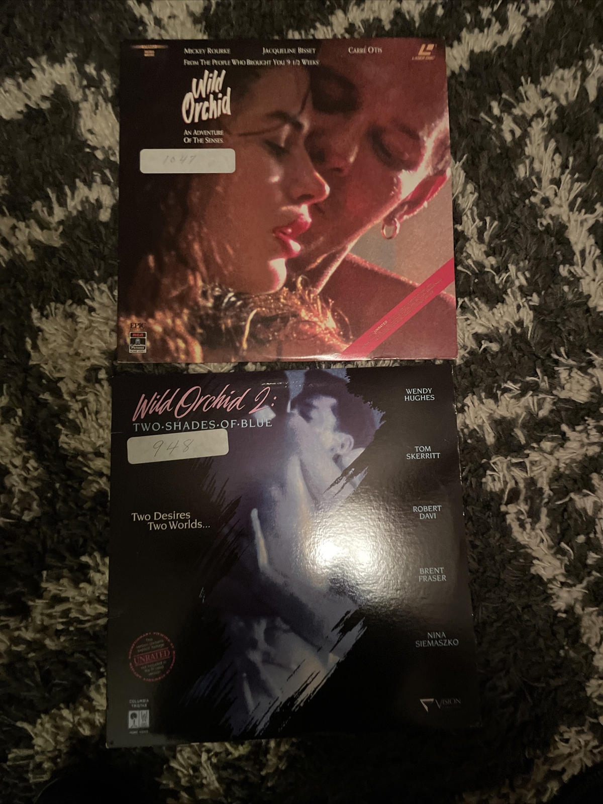 LaserDisc Wild Orchid & Wild Orchid 2 -  Two Shades Of Blue
