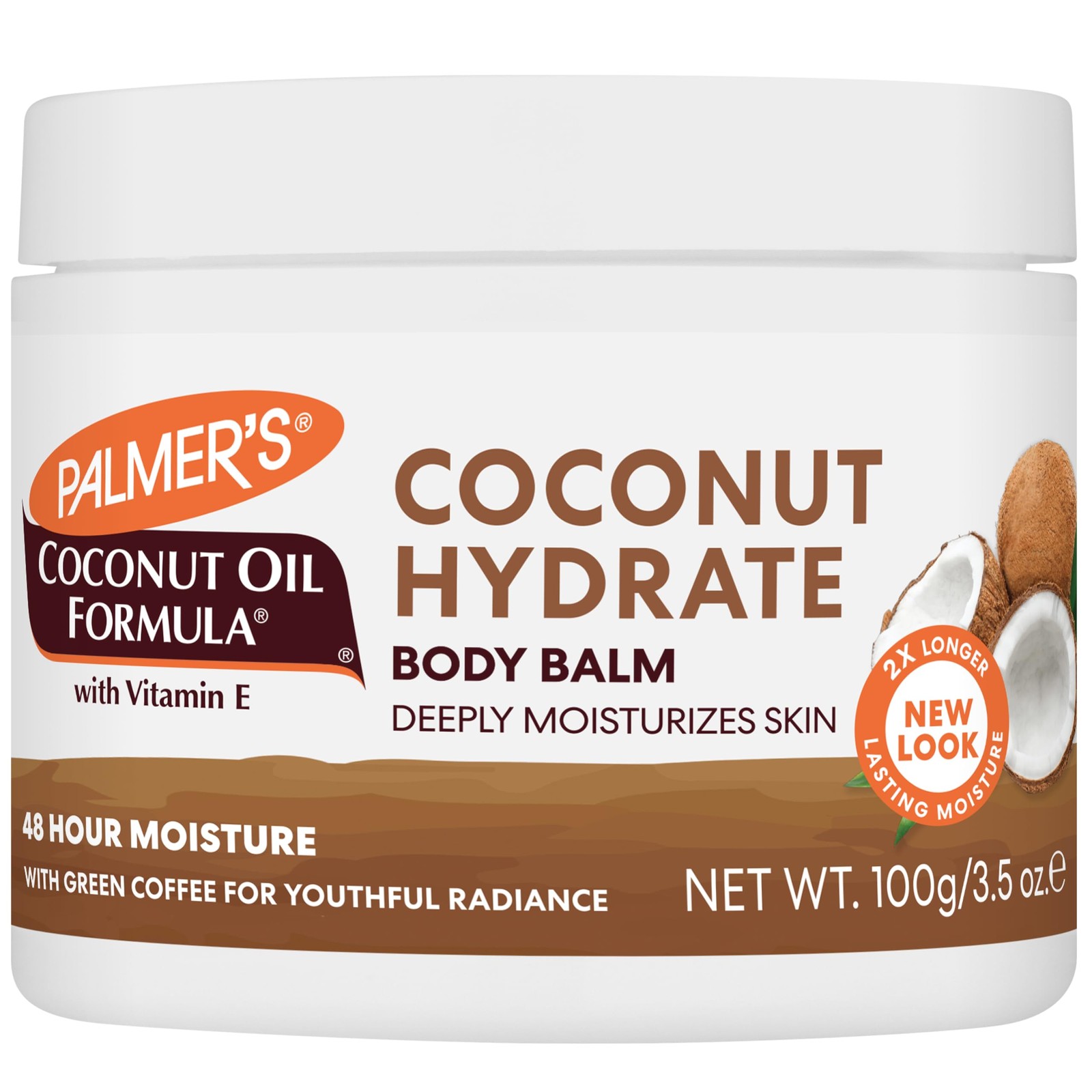 Palmer's Coconut Oil Formula Body Balm, 3.5 Ounce (Pack of 1), WHITE 