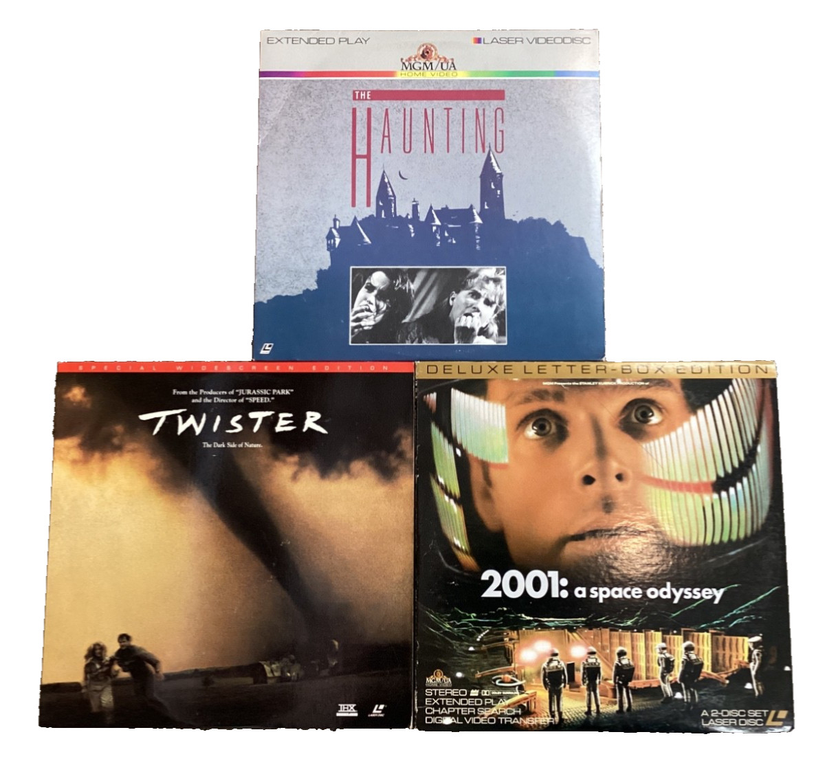 LaserDisc Box Lot of 3 - Thriller/Sci-fi/Horror