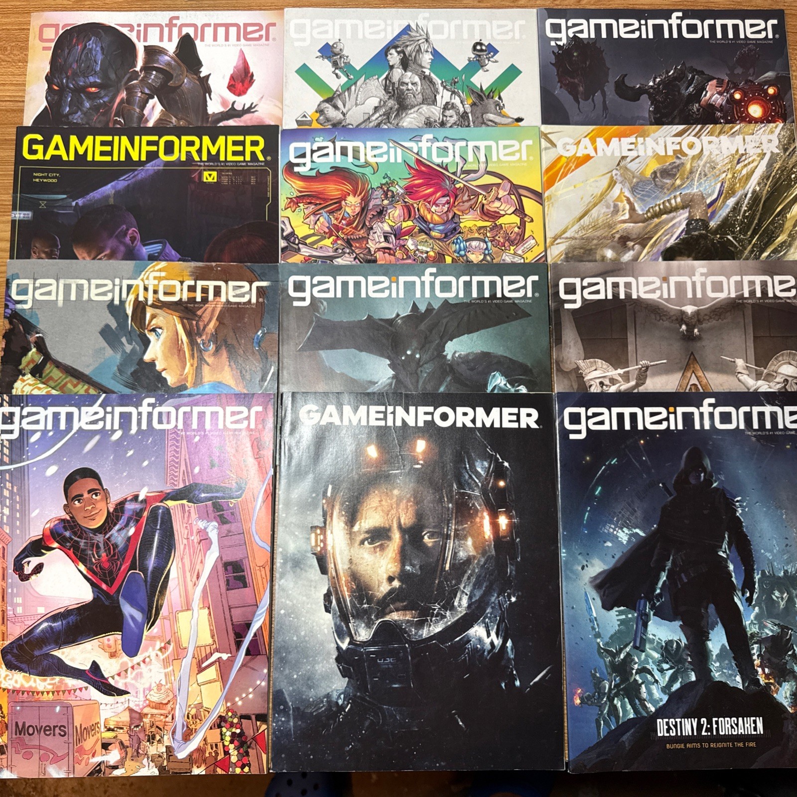 Game Informer Magazine Lot of 12 Issues - Various Year Mix