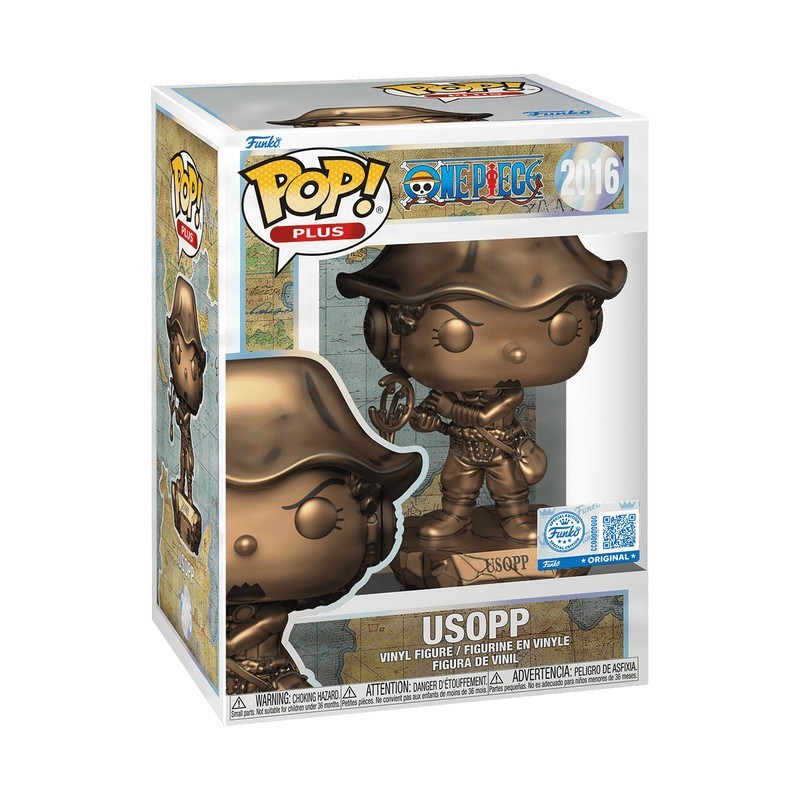 Funko Pop! Plus USOPP Vinyl Figure Bronze Statue 25th Anniversary