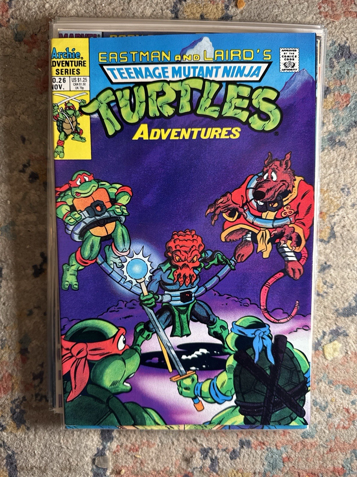 Teenage Mutant Ninja Turtles Adventures #26 – NM High Grade