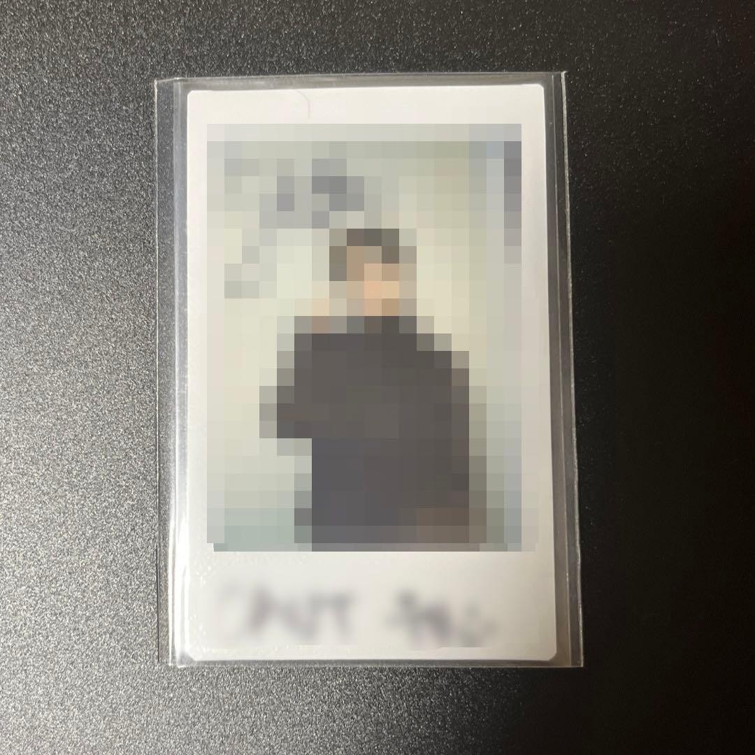 Cravity Woobin Signed Polaroid Photo BE OUR VOICE Autograph Collectible