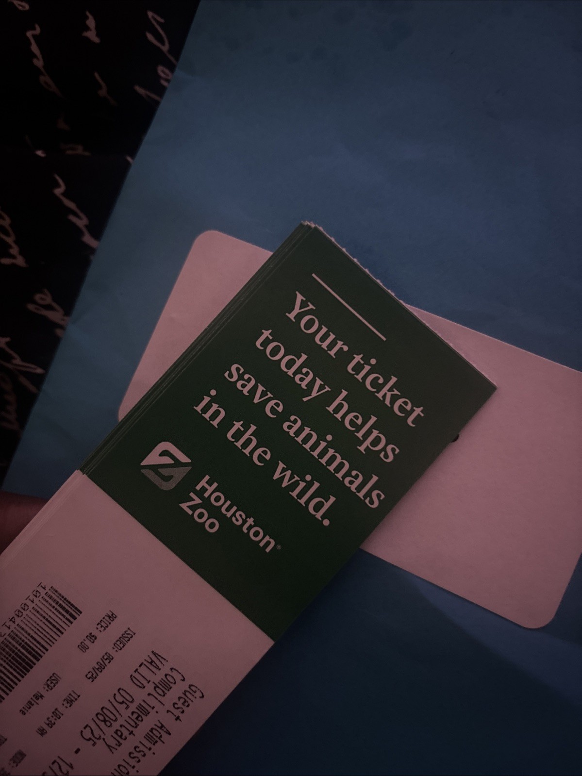 Houston Texas Zoo Tickets I Have 5 Tickets Each 1 Is 27$