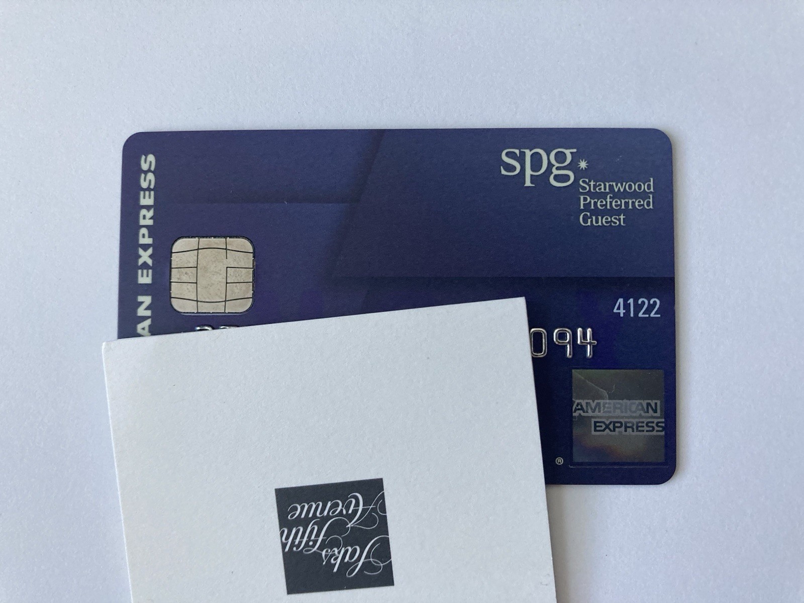 Expired American Express SPG Hotels Credit Card Bank AmEx Purple Violet USA