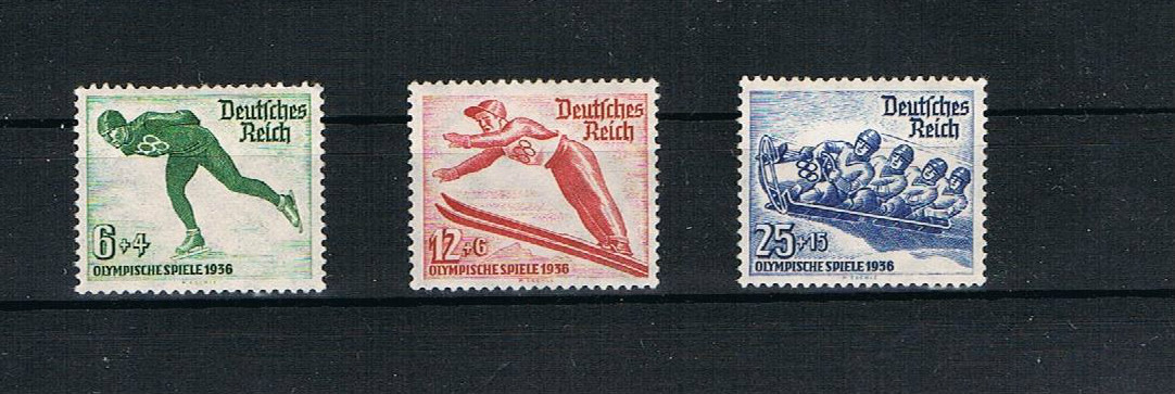 German Empire MiNr. 600 / 601 / 602 x ** clean mint