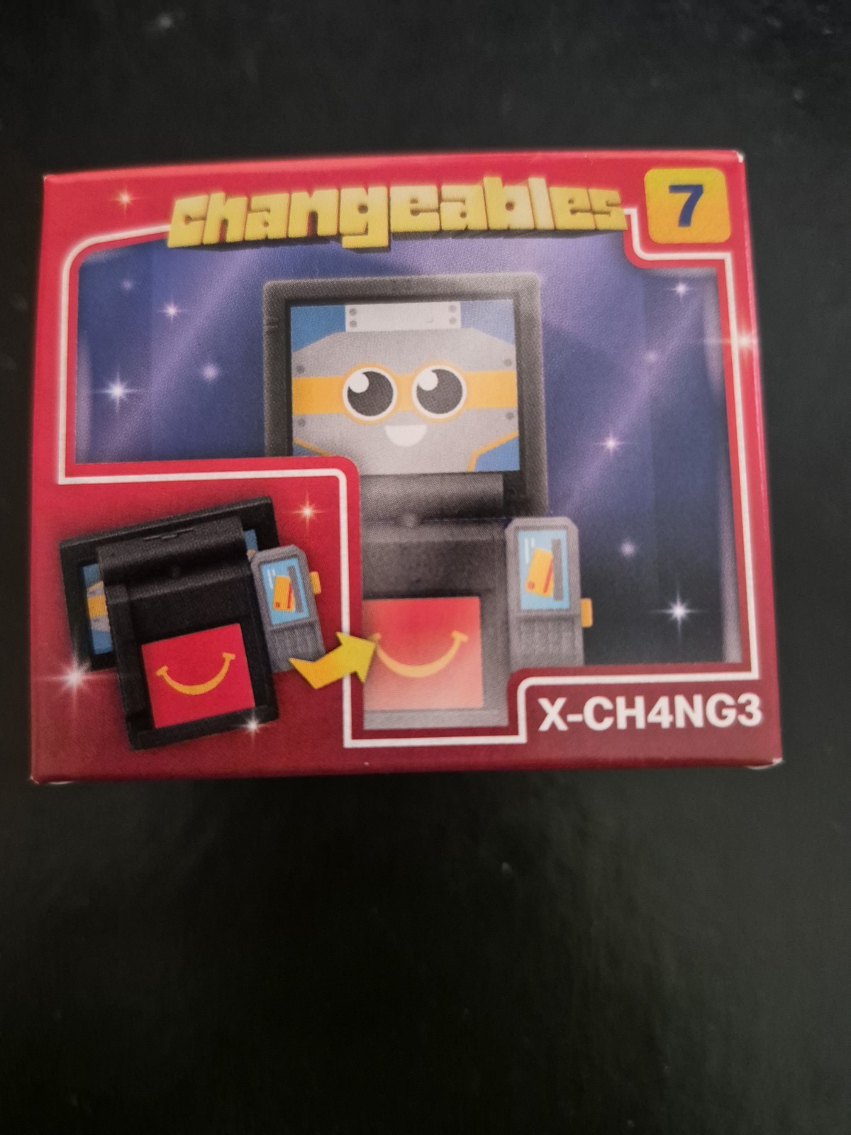 McDonald’s 2026 Changeables Happy Meal Toy #7 X-CH4NG3 (New In Box)