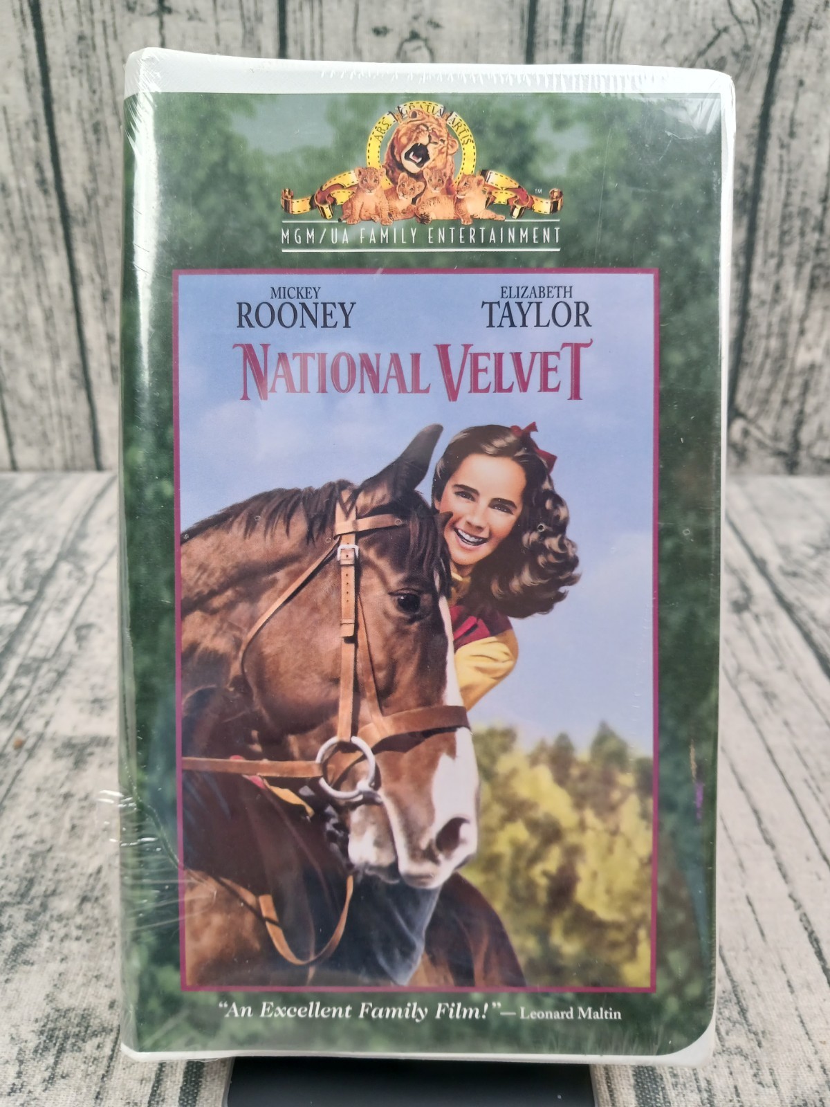 National Velvet (VHS, 1995) Mickey Rourke, Elizabeth Taylor - Brand New / Sealed