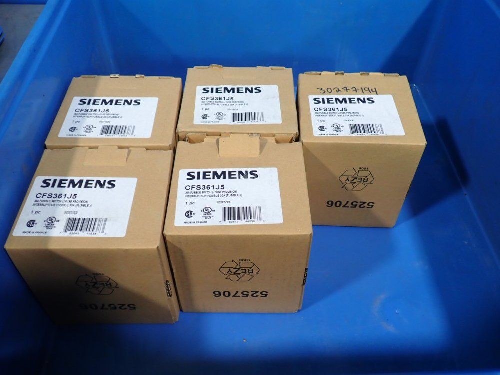 SIEMENS FUSIBLE SWITCH CFS361J5