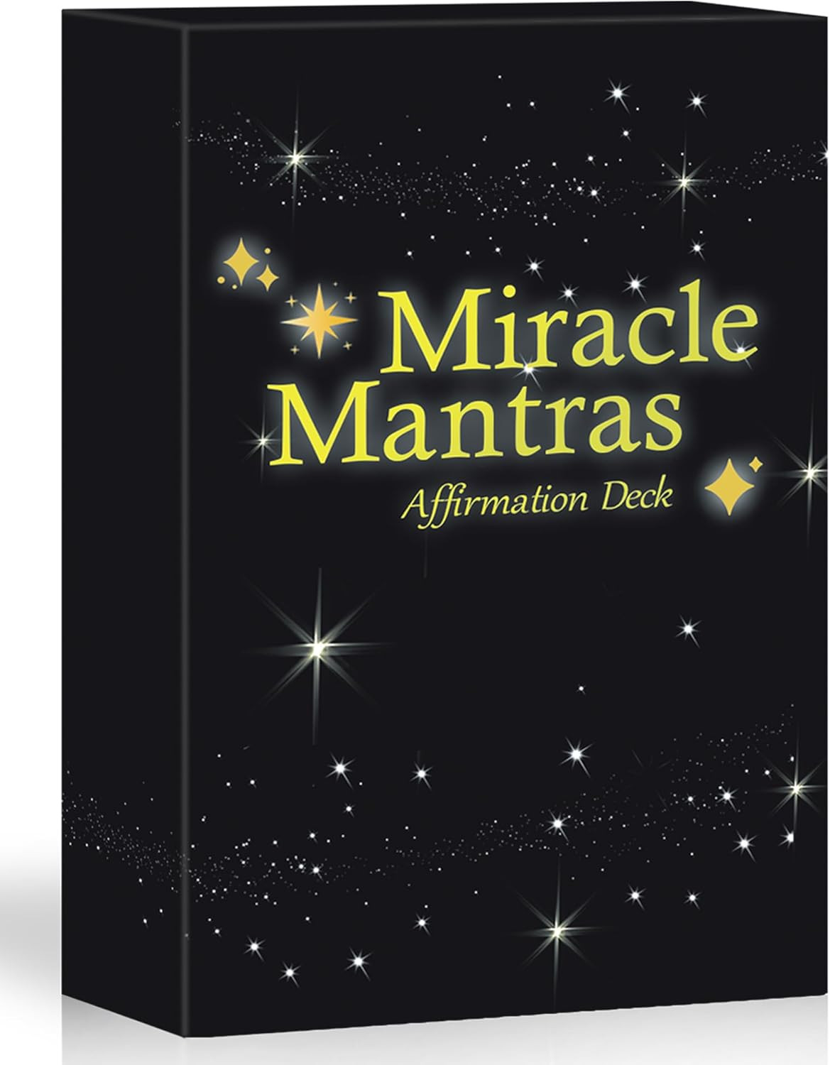 Miracle Mantras Positive Affirmations Cards – 54 Daily Affirmation Cards for Wom