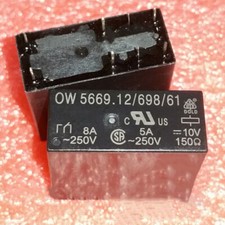 1PCS Relay 10V 8A 8PIN  OW5669.12-698-61