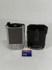 HP iPAQ h5550 Pocket PC PE2030 A-Series PDA with Case - UNTESTED AS-IS