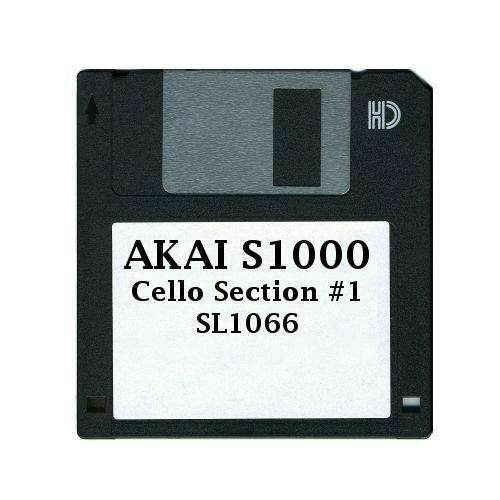 Akai S1000 Floppy Disk Cello Section #1 SL1066