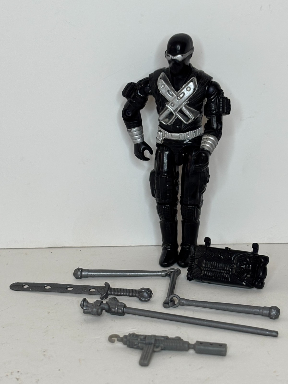 G.I. Joe Snake Eyes v3 1989 COMPLETE