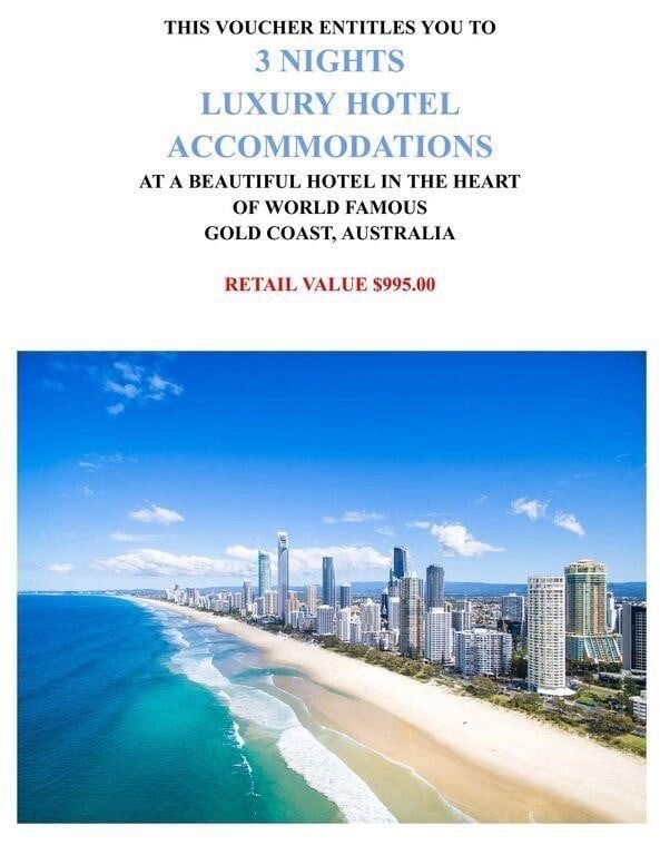 GOLD COAST, AUSTRALIA 4 Days 3 Nights Vacation Pkg